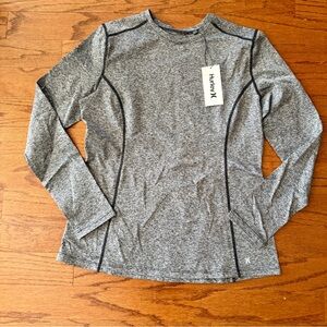Hurley Gray Long Sleeve Tee